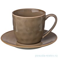 Чайная пара 240 мл 1 шт &quot;Concerto /Серый&quot; / 199943