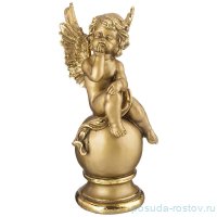 Фигурка 33 см &quot;Ангел на шаре&quot; /бронза с позолотой / 273611