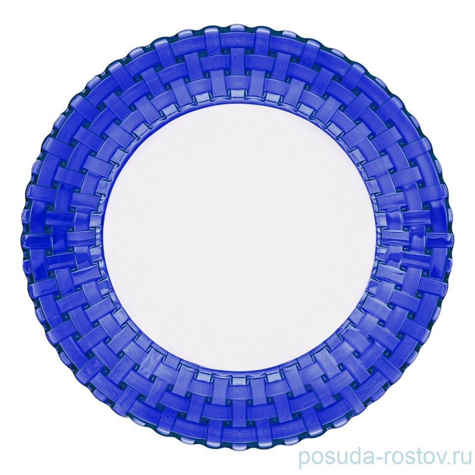 Набор тарелок 27 см 2 шт синие "Bossa Nova" / 349414 Набор тарелок 27 см 2 шт синие "Bossa Nova" / 349414