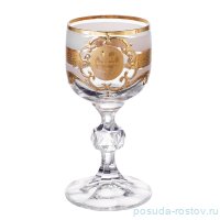 Рюмки 50 мл 6 шт &quot;Клаудия /Богемия /Антик золото&quot; AS Crystal / 210275