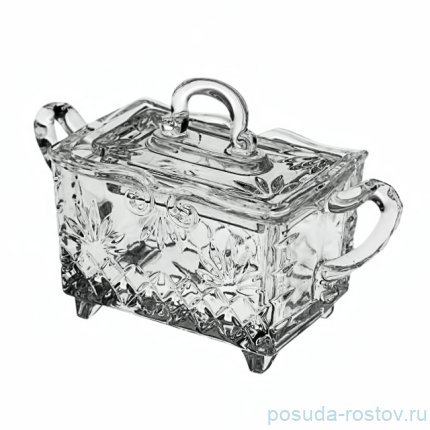 Сахарница 14 см квадратная н/н &quot;BAROQUE&quot; / 104297