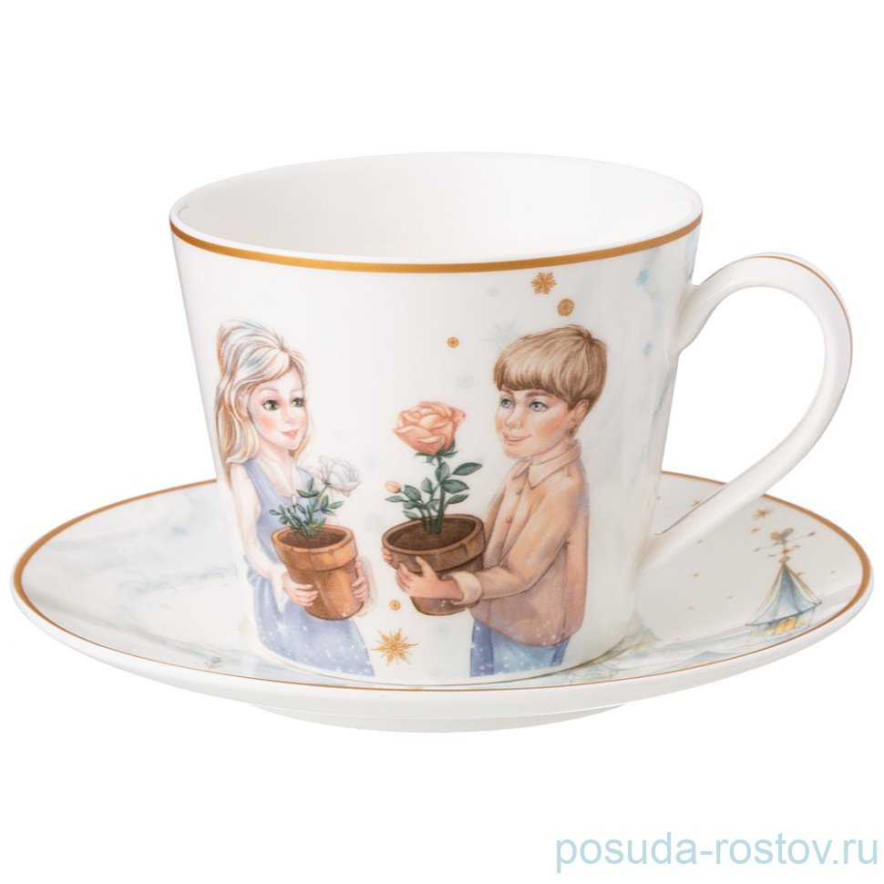 Чайная пара 300 мл "Снежная королева" / 336101 Чайная пара 300 мл "Снежная королева" / 336101