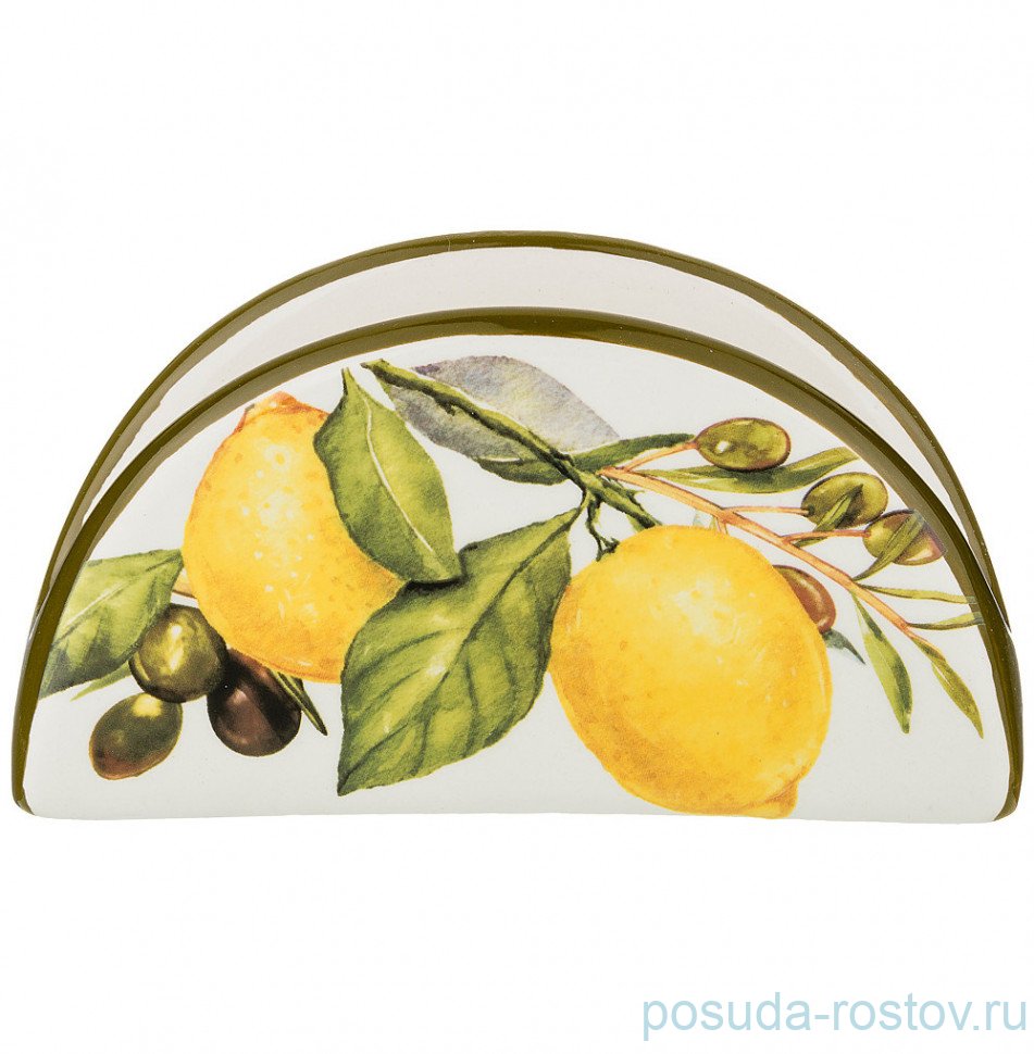 Салфетница 13,5 х 4 х 7 см "Лимоны" / 212307