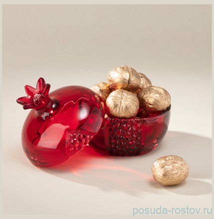 Банка для сыпучих продуктов 10,5 х 10,5 х 11 см 220 мл &quot;Гранат&quot; / 354441