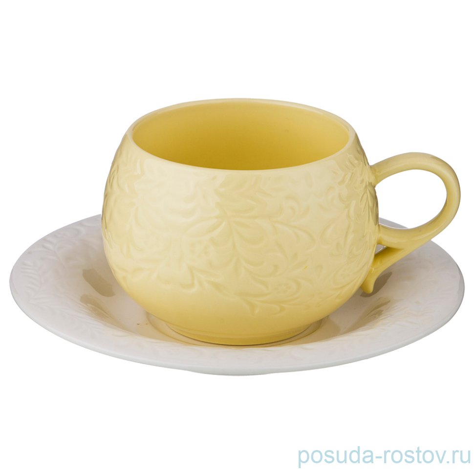 Чайная пара 200 мл 1 шт "Безе /Лимонная" / 190670