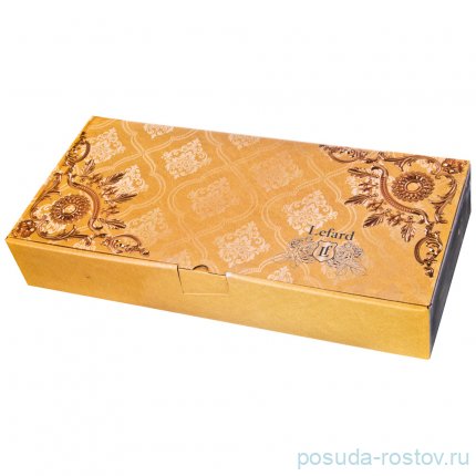 Набор чайных пар 250 мл 6 шт &quot;Кларисса&quot; / 197411