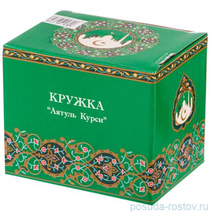 Кружка 400 мл &quot;сура /зелёная&quot; / 271577