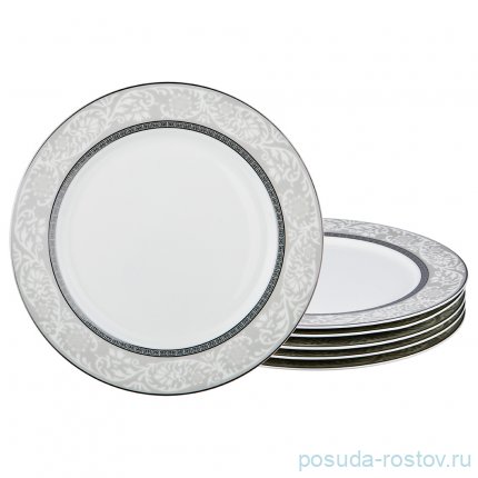 Набор тарелок 25 см 6 шт &quot;Кларисса&quot; / 187376