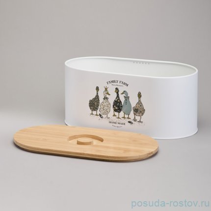 Хлебница 34 х 19,5 х 16 см &quot;Family farm&quot; / 370461