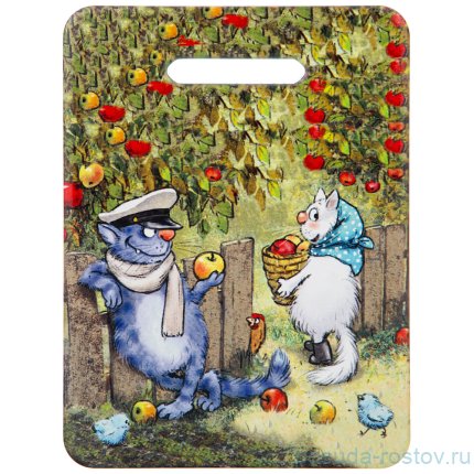 Подставка под горячее 15 х 20 см &quot;Blue cats&quot; / 225594