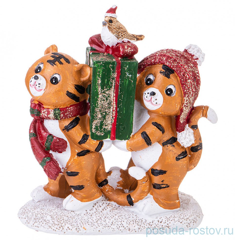 Фигурка 10 х 4,5 х 10,5 см "Тигрята" / 264082