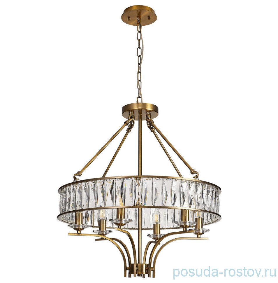 Люстра 6 рожковая "Джанетта" / 323113