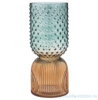 Ваза для цветов 13 х 30 см &quot;Art green/amber&quot;  / 336364