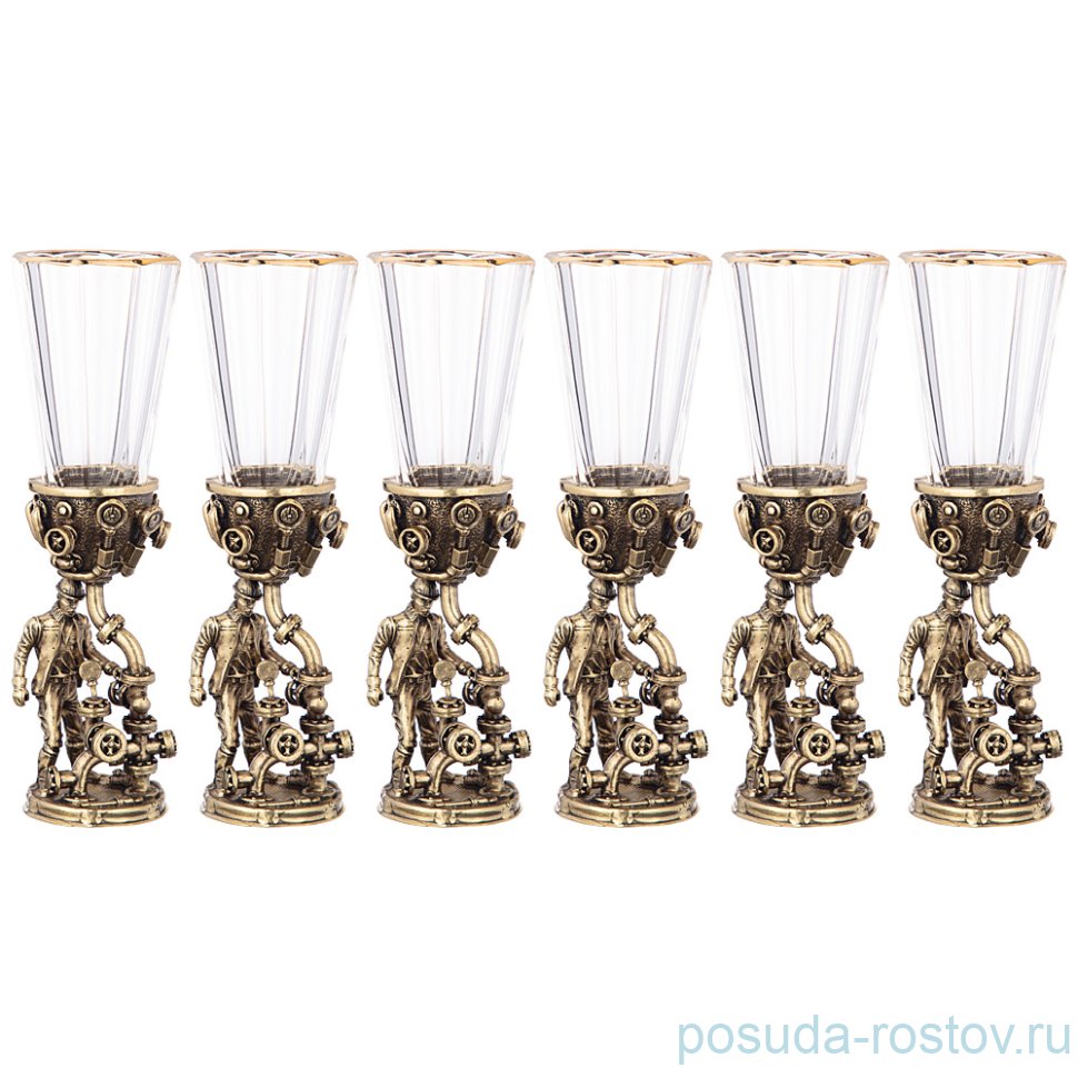 Рюмки 50 мл 6 шт "Нефтяники" / 268904