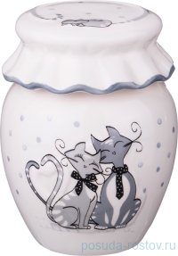 Банка для сыпучих продуктов 400 мл &quot;Ля мур /Agness&quot; / 191555