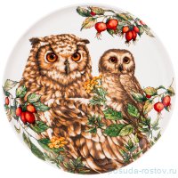 Тарелка 20 см &quot;Лесная сказка /Сова&quot; / 270762