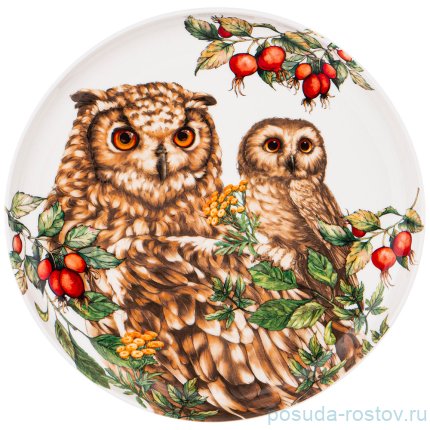 Тарелка 20 см &quot;Лесная сказка /Сова&quot; / 270762