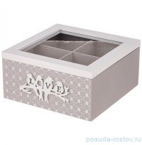 Шкатулка для чая 18 х 18,5 х 9 см &quot;Love&quot; / 285311