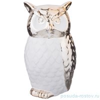 Статуэтка 11 х 11 х 19 см &quot;Сова /Золотая коллекция&quot; / 200976