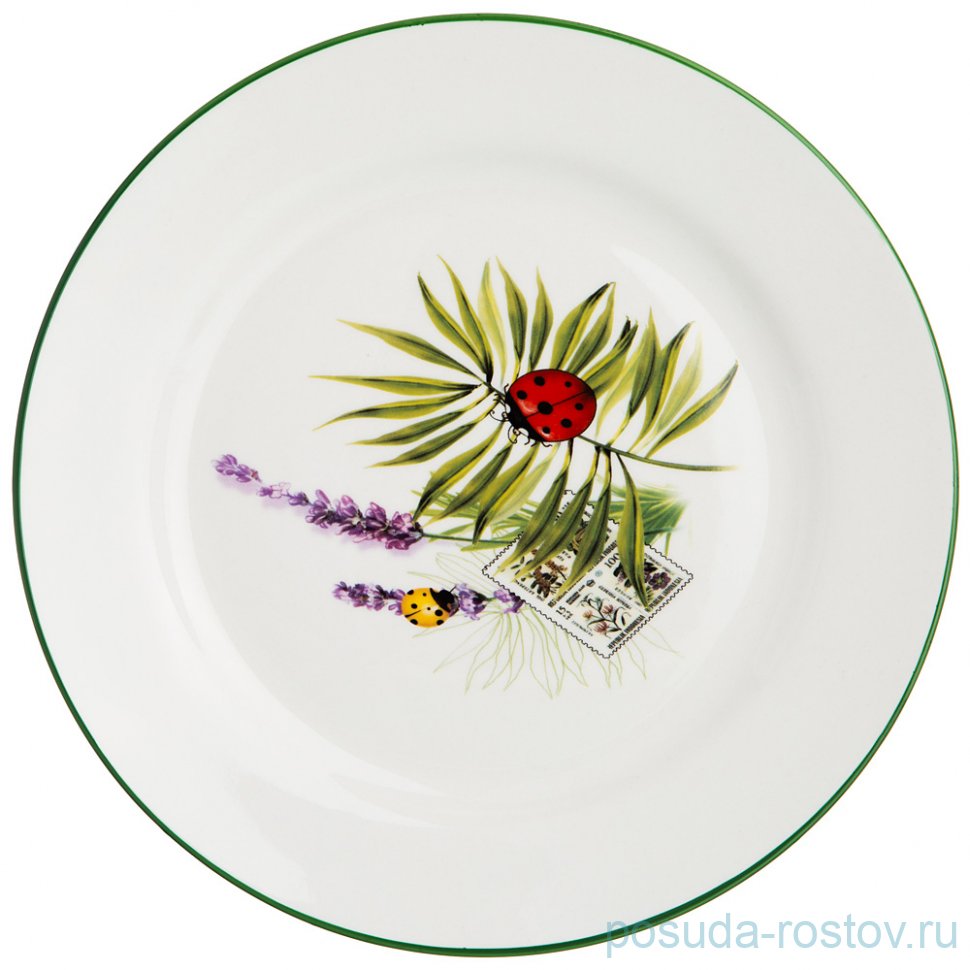 Тарелка 25 см "леди-баг" (6шт.) / 220666