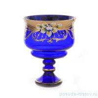 Ваза для конфет 15 см н/н &quot;Лепка синяя&quot; / 093105