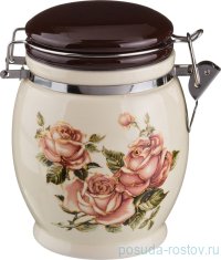Ёмкость для сыпучих продуктов 750 мл &quot;корейская роза&quot; / 190341