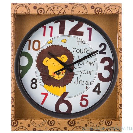 Часы настенные 20 см кварцевые &quot;ЛЕВ&quot; / 187988