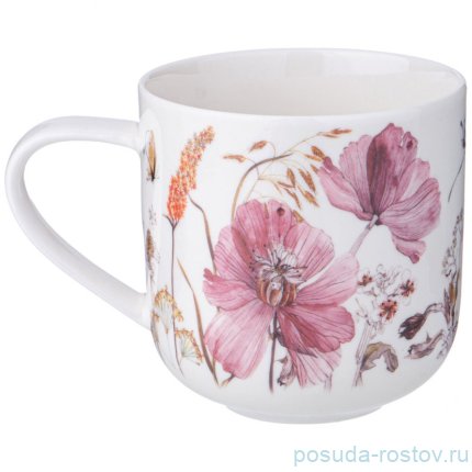 Кружка 400 мл &quot;Flowers&quot; (4шт.) / 339320