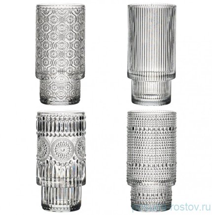 Стаканы для воды 320 мл 4 шт  / 378918