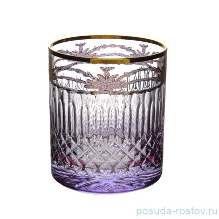 Стаканы для виски 340 мл 6 шт &quot;Timon /Violet /Gold&quot; / 284825