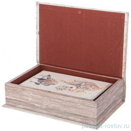 Набор шкатулок-книжек 27 х 18 х 7/21 х 13 х 5 см 2 шт / 353583