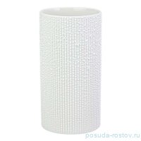 Ваза 12*12*23см коллекция капли дождя цвет: белый / 360753