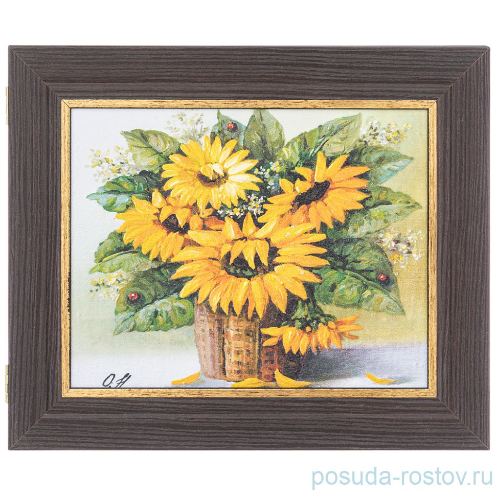 Ключница 20 х 25 см "Подсолнухи" / 271568