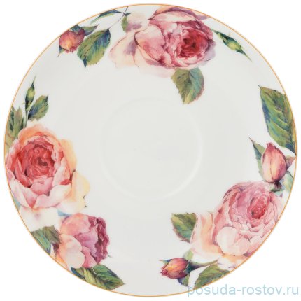 Чайная пара 500 мл 1 шт белая &quot;Винтаж&quot; / 202734