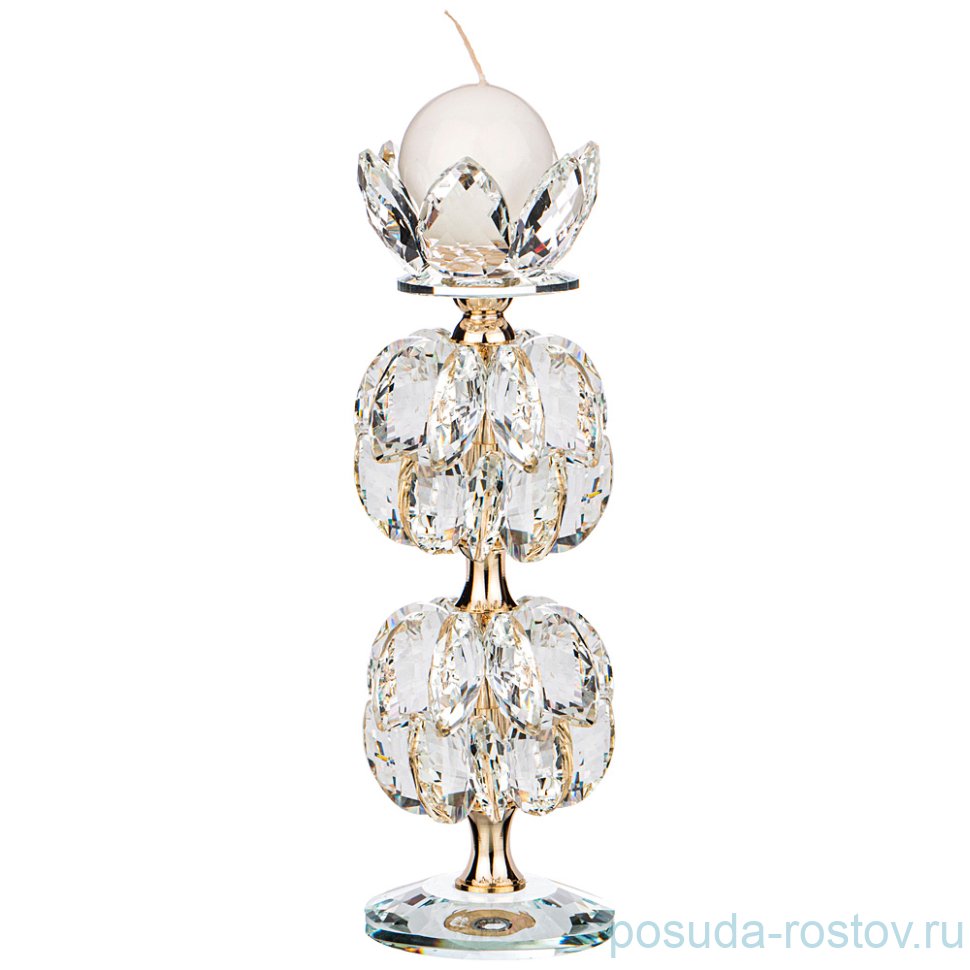 Подсвечник 7 х 22 см "magic crystal" / 233152 Подсвечник 7 х 22 см "magic crystal" / 233152