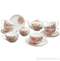 Чайный сервиз на 6 персон 14 предметов &quot;Корейская роза&quot;  / 378233