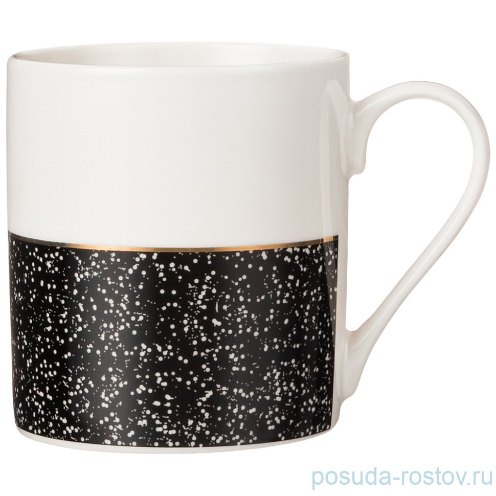 Кружка 350 мл чёрно-белая "Break Time" / 263550