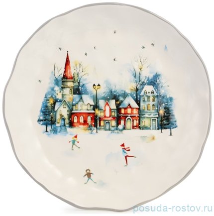 Тарелка 28 х 4 см &quot;С новым годом!&quot; / 379566