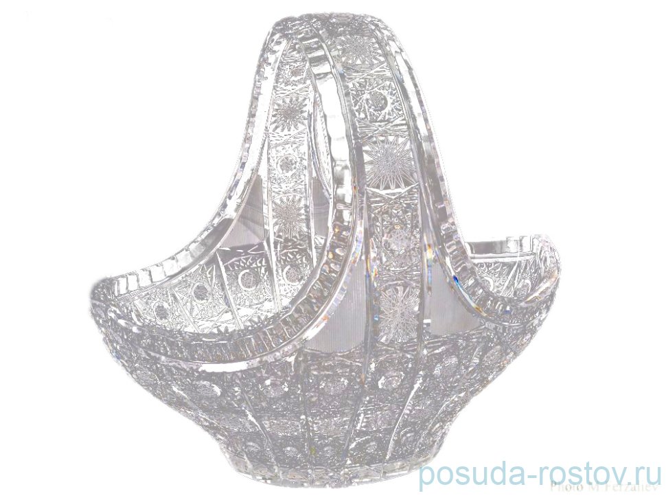 Корзинка 25 см "S.Crystal /Хрусталь резной" / 060322
