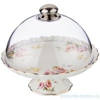 Тортница 22 х 22 х 8 см н/н с крышкой &quot;велма&quot; / 192096