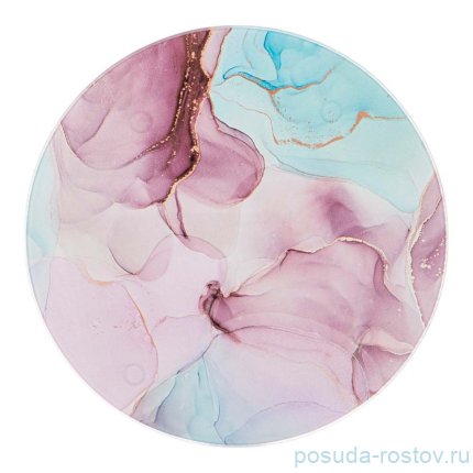 Доска сервировочная 20 см круглая &quot;Marble&quot; / 330208