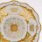 Блюдо 31 см круглое &quot;Ютта&quot; &quot;Веймар /Симфония /Золотая&quot; / 053826