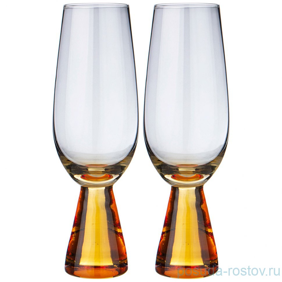 Бокалы для шампанского 220 мл 2 шт "modern" / 337659 Бокалы для шампанского 220 мл 2 шт "modern" / 337659