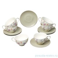 Чайный набор lefard времена года на 6 пер. 12 пр. 250 мл серый / 365365