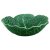 Салатник 29 см с резным краем зелёный &quot;Капуста&quot; / 269158