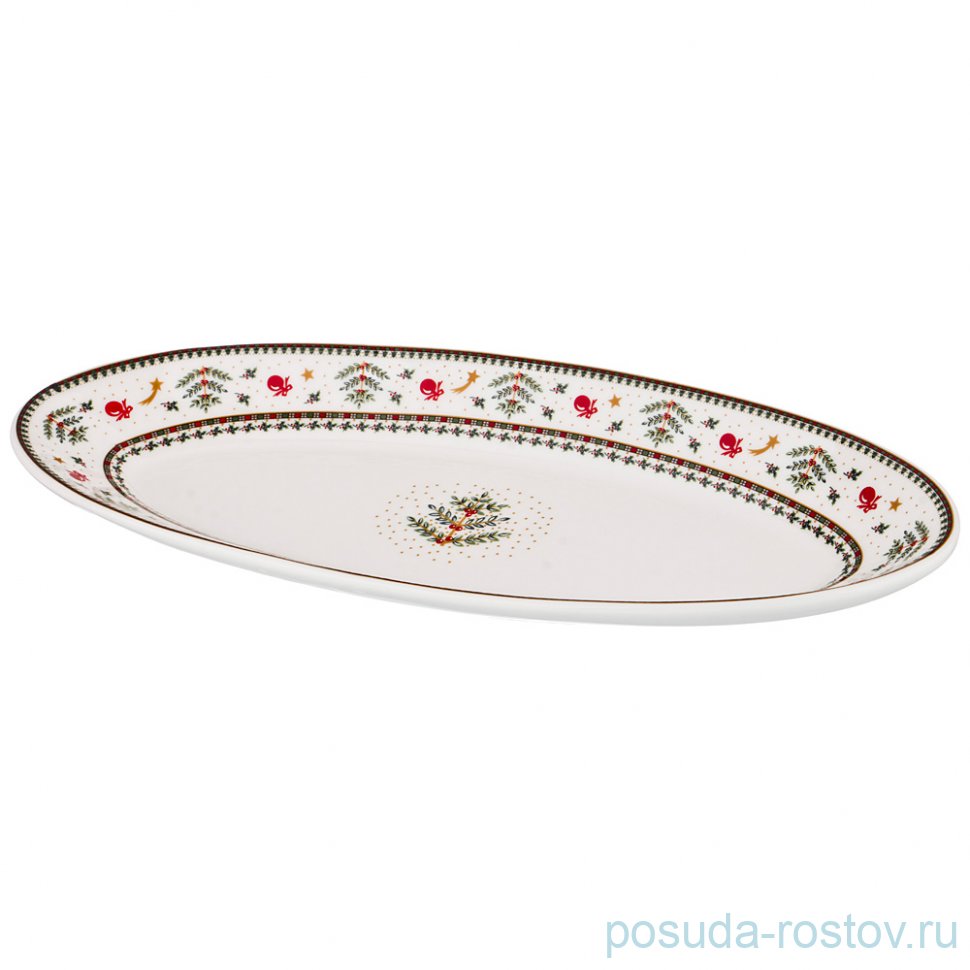 Блюдо 30 х 12 х 3 см овальное "Christmas Collection" / 192097