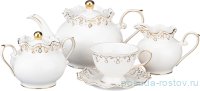 Чайный сервиз на 6 персон 15 предметов &quot;Лаура /Золото&quot; (подарочная упаковка) / 194569