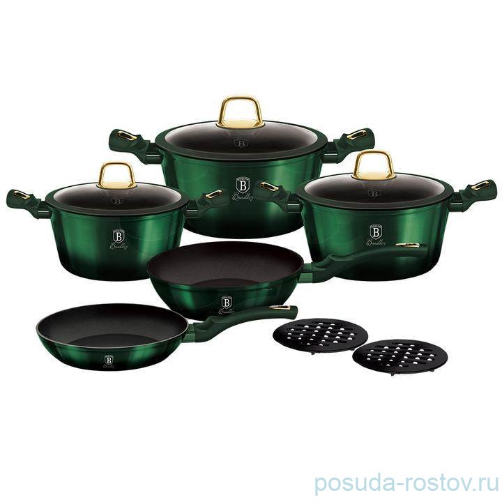 Набор посуды 10 предметов  Berlinger Haus "Emerald Collection" / 280662
