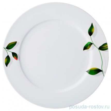 Тарелка 27 см &quot;Листики&quot; (6шт.) / 193933