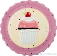 Блюдо 29,5 см круглое &quot;пирожное&quot; / 192279